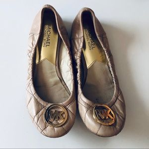 Michael Kors Fulton Quilted Flats